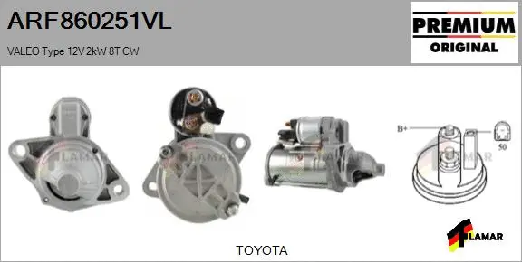 Starter (ARF860251VL)