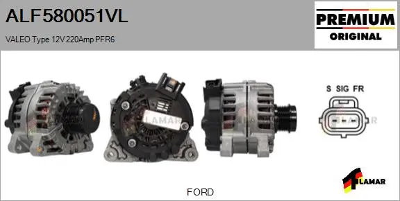 Alternator (ALF580051VL)