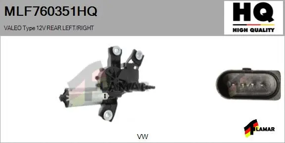 Wiper Motor (MLF760351HQ)