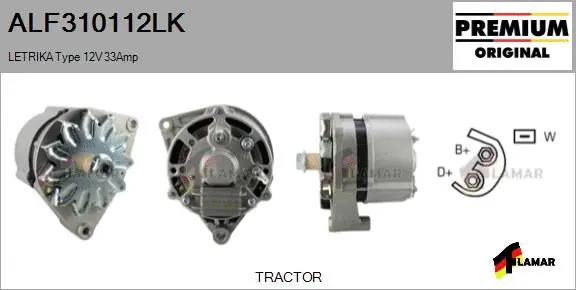 Alternator (ALF310112LK)