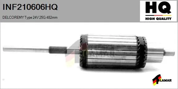 Armature, starter (INF210606HQ)