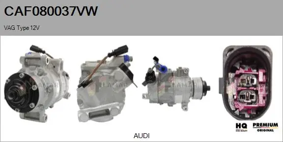 Compressor, air conditioning (CAF080037VW)