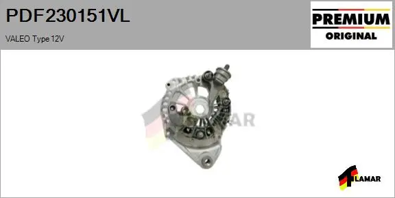 Rectifier, alternator (PDF230151VL)