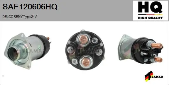 Solenoid Switch, starter (SAF120606HQ)