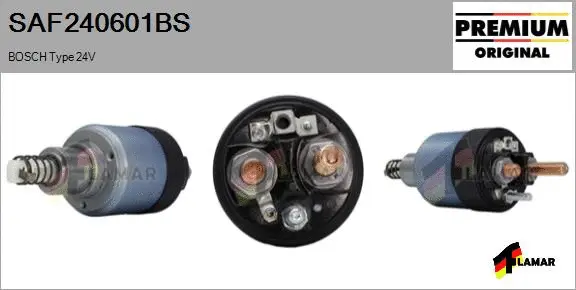 Solenoid Switch, starter (SAF240601BS)