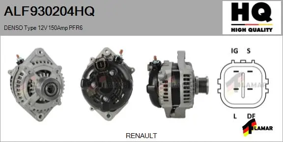 Alternator (ALF930204HQ)