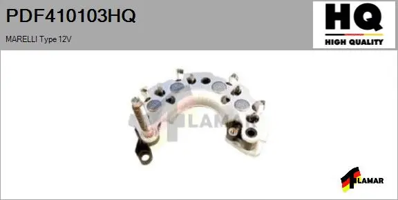 Rectifier, alternator (PDF410103HQ)