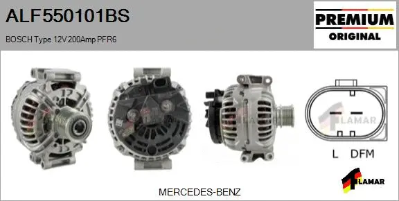 Alternator (ALF550101BS)