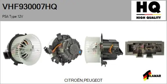 Interior Blower (VHF930007HQ)
