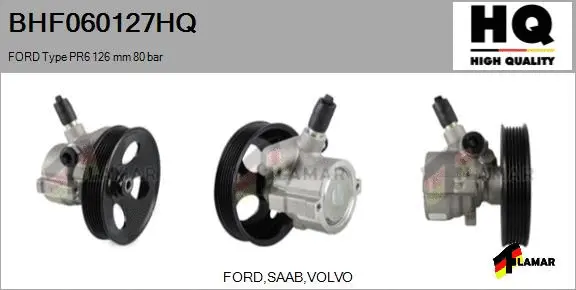 Hydraulic Pump, steering (BHF060127HQ)