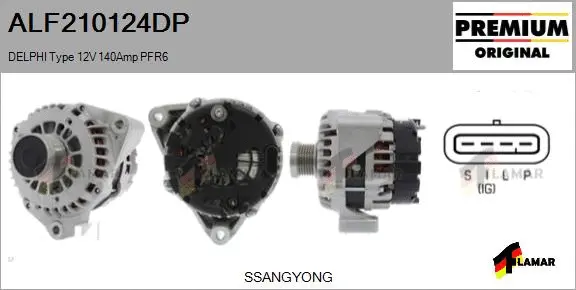 Alternator (ALF210124DP)