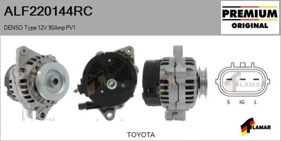 Alternator (ALF220144RC)