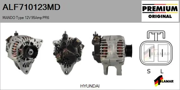 Alternator (ALF710123MD)
