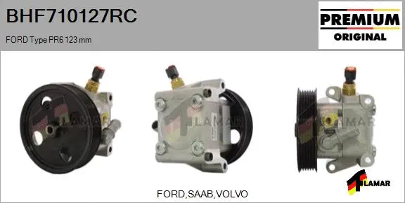 Hydraulic Pump, steering (BHF710127RC)
