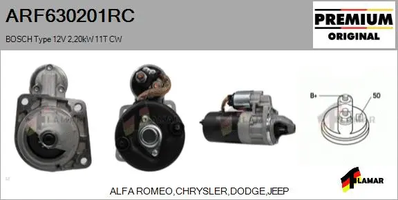 Starter (ARF630201RC)