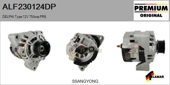 Alternator (ALF230124DP)