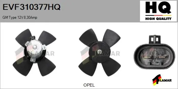 Fan, engine cooling (EVF310377HQ)