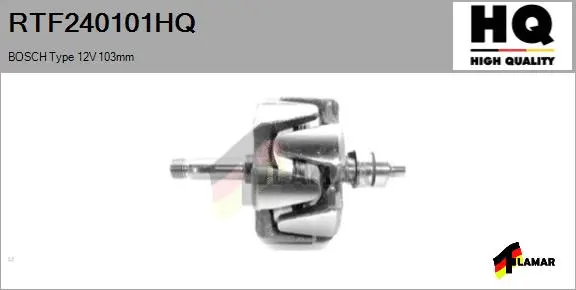 Rotor, alternator (RTF240101HQ)