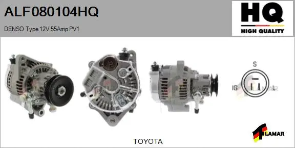 Alternator (ALF080104HQ)