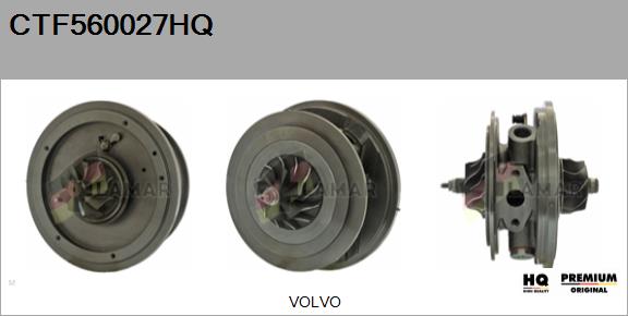 Core assembly, turbocharger (CTF560027HQ)