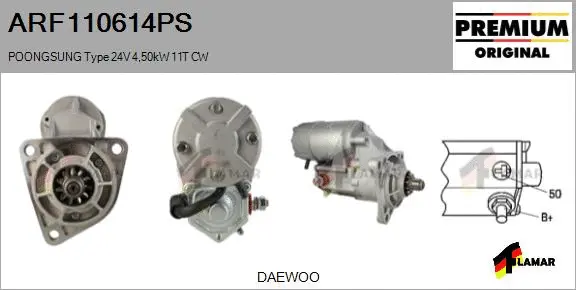 Starter (ARF110614PS)