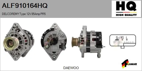 Alternator (ALF910164HQ)