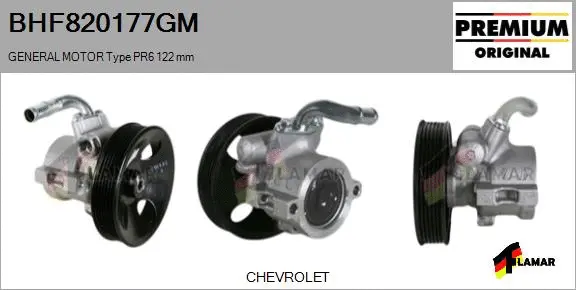 Hydraulic Pump, steering (BHF820177GM)