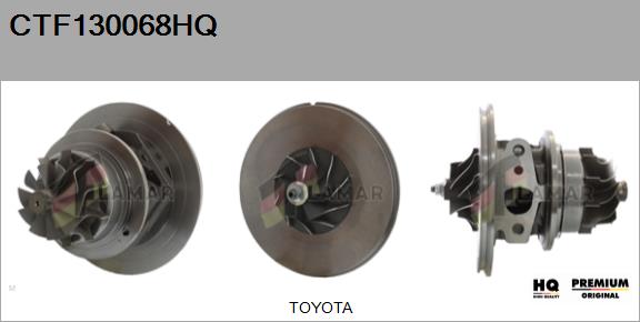 Core assembly, turbocharger (CTF130068HQ)