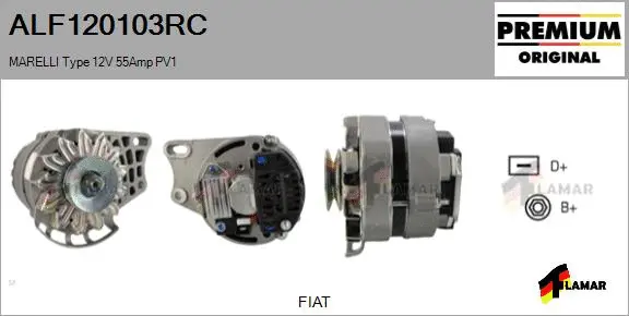 Alternator (ALF120103RC)