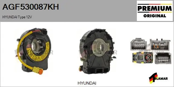 Clockspring, airbag (AGF530087KH)