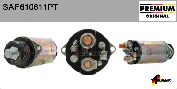 Solenoid Switch, starter (SAF610611PT)