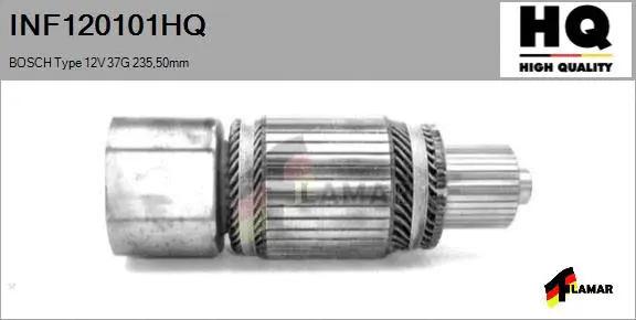 Armature, starter (INF120101HQ)