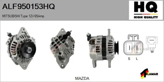 Alternator (ALF950153HQ)