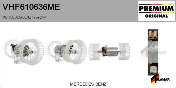 Interior Blower (VHF610636ME)