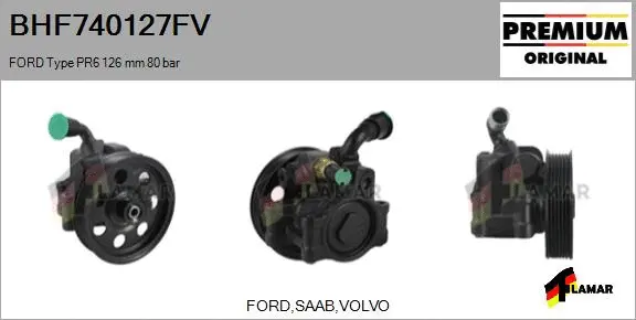Hydraulic Pump, steering (BHF740127FV)