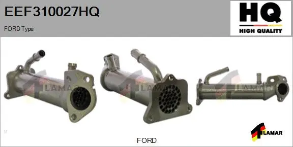 Cooler, exhaust gas recirculation (EEF310027HQ)