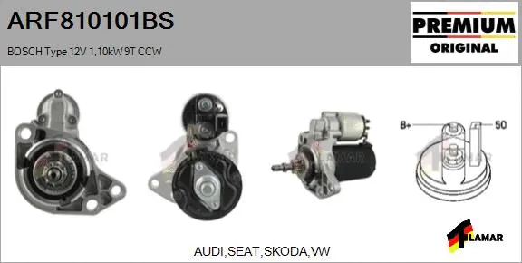 Starter (ARF810101BS)