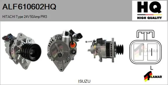 Alternator (ALF610602HQ)