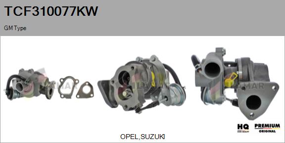 Charger, charging (supercharged/turbocharged) (TCF310077KW)