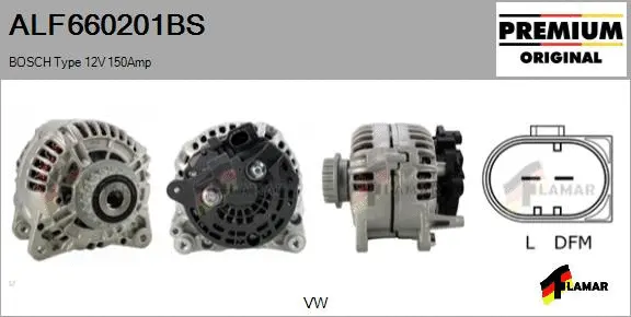 Alternator (ALF660201BS)
