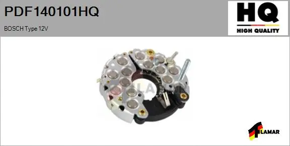 Rectifier, alternator (PDF140101HQ)