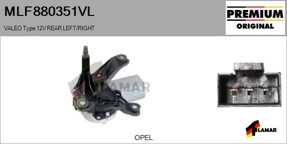 Wiper Motor (MLF880351VL)