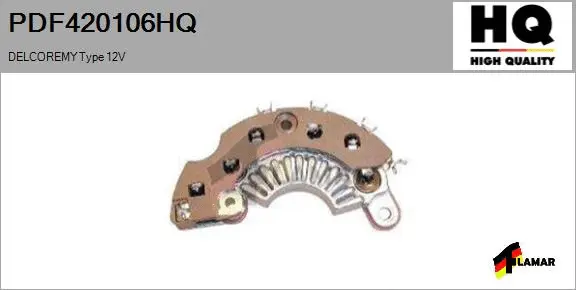 Rectifier, alternator (PDF420106HQ)