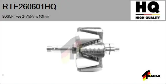 Rotor, alternator (RTF260601HQ)