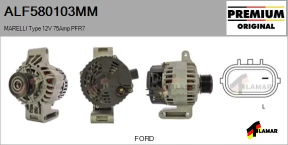 Alternator (ALF580103MM)