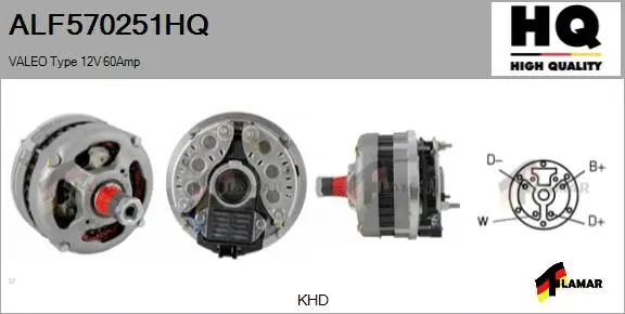 Alternator (ALF570251HQ)