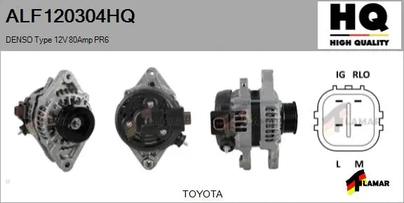 Alternator (ALF120304HQ)