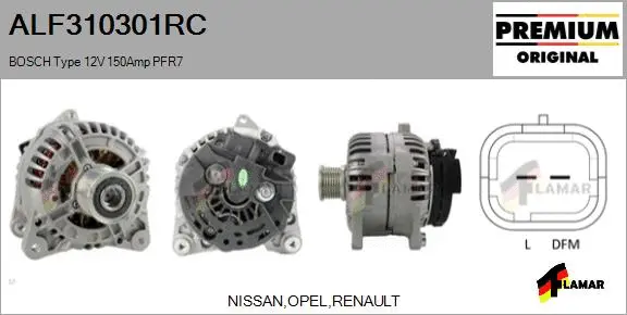 Alternator (ALF310301RC)