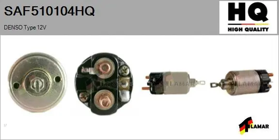 Solenoid Switch, starter (SAF510104HQ)