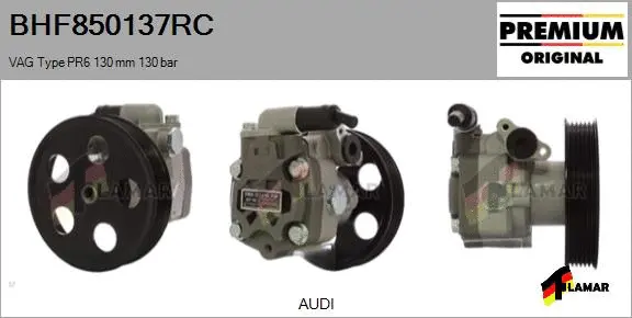 Hydraulic Pump, steering (BHF850137RC)